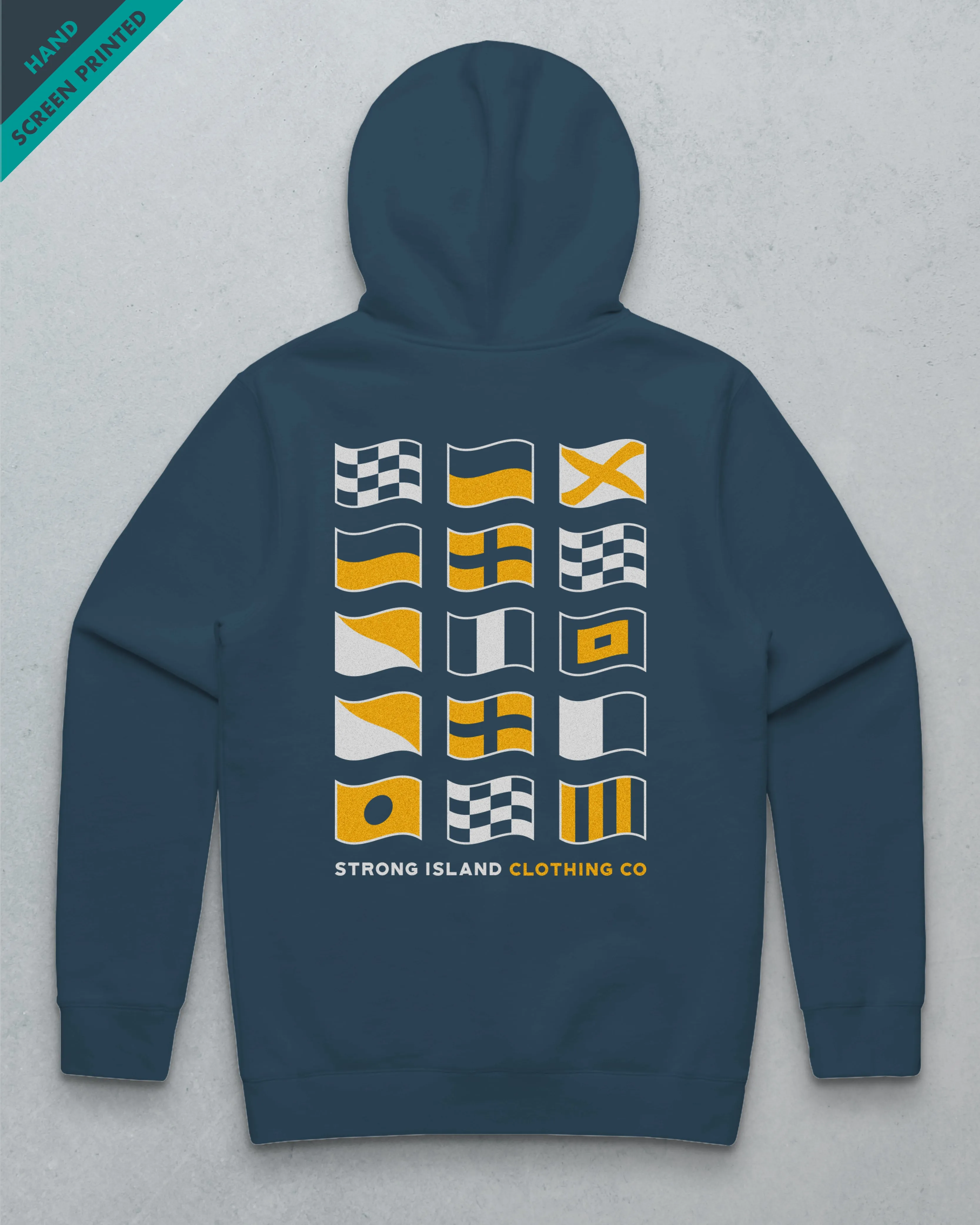 Never Not Working // Premium Unisex Hoodie - Petrol Blue