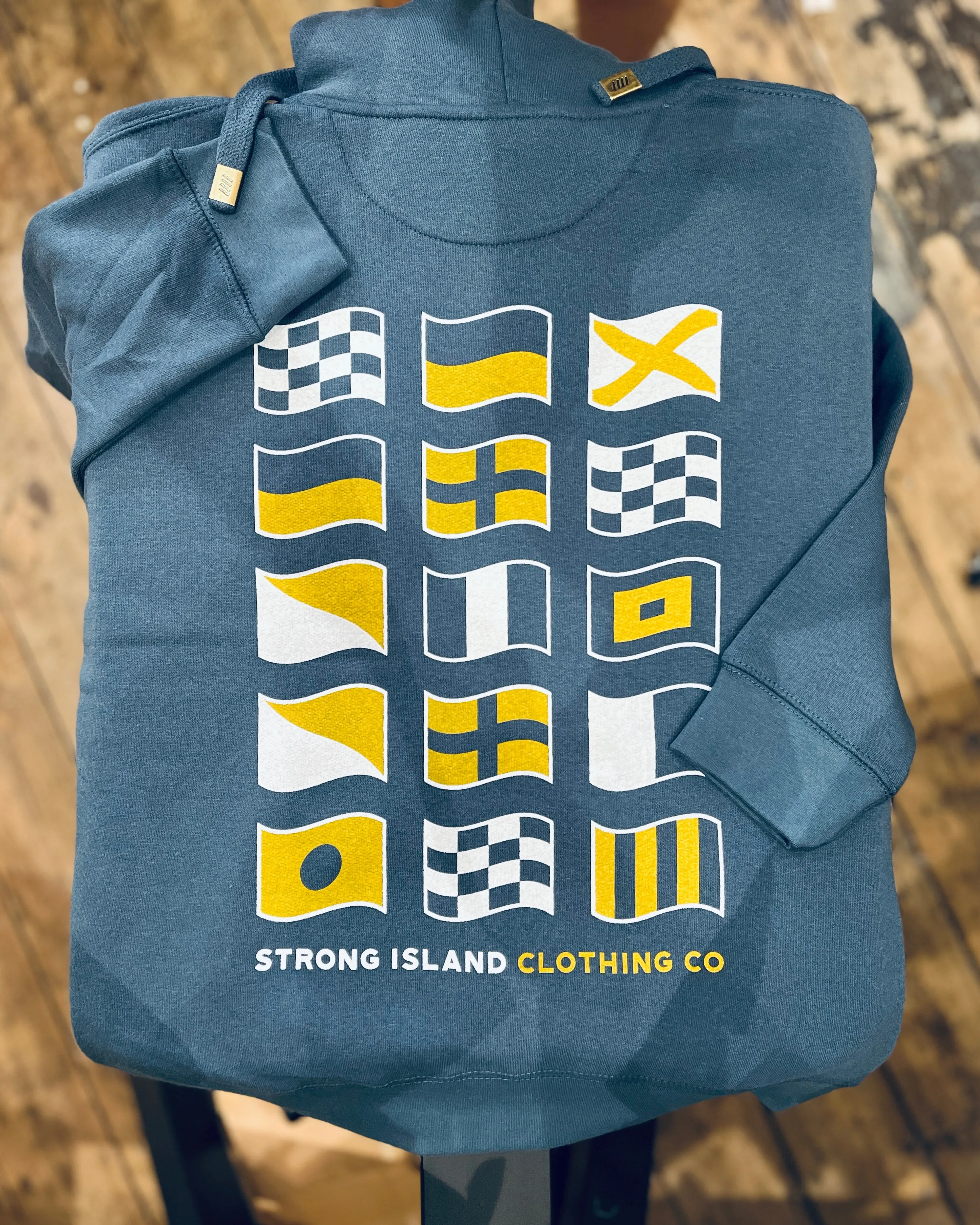 Never Not Working // Premium Unisex Hoodie - Petrol Blue