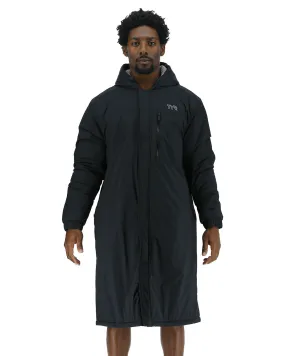 New! TYR Tech UNISEX Parka in Black with Team Logos and Personalization - CRA Swim Team