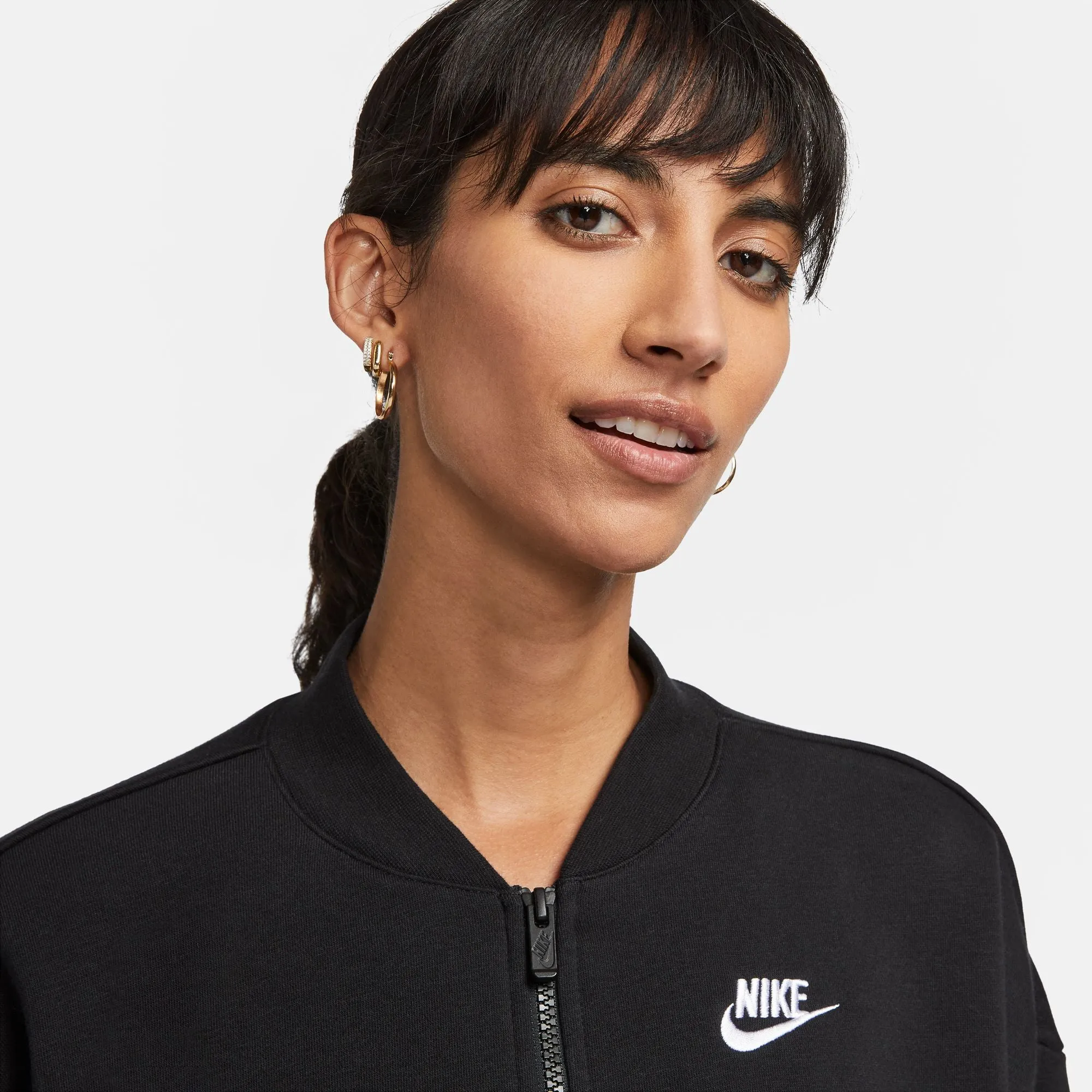 Nike - W Oversized Cropped Zip Jacket