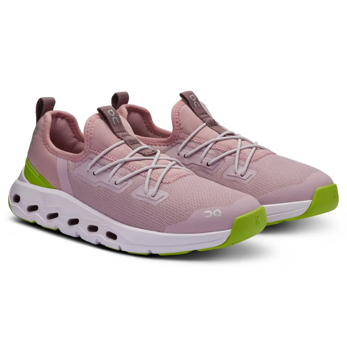 On Running Girl's (Preschool) Cloudleap Mauve/Kiwi