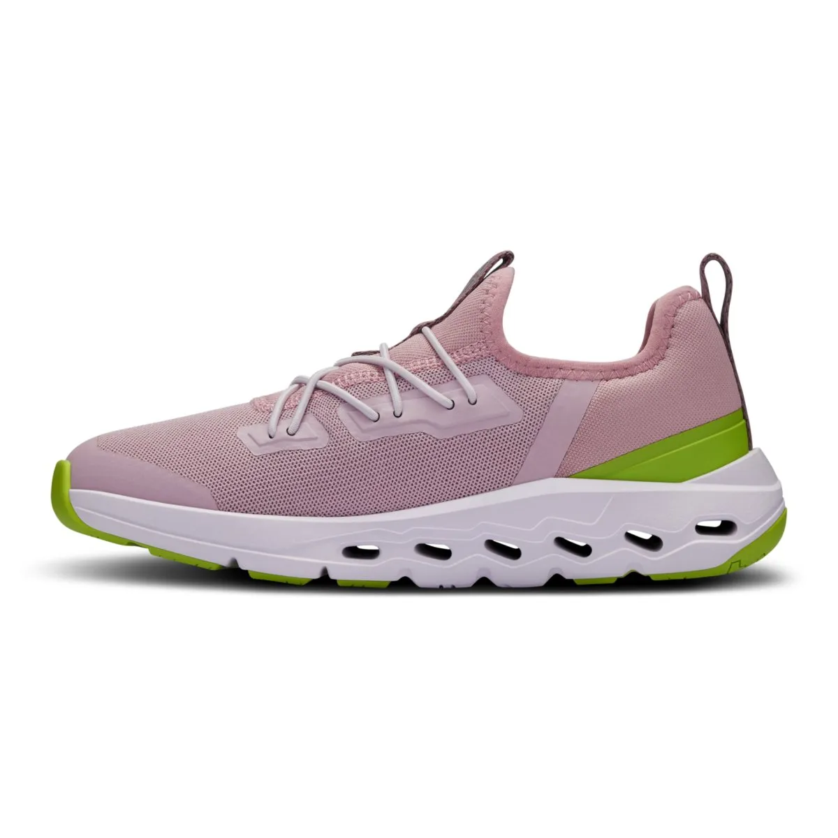On Running Girl's (Preschool) Cloudleap Mauve/Kiwi