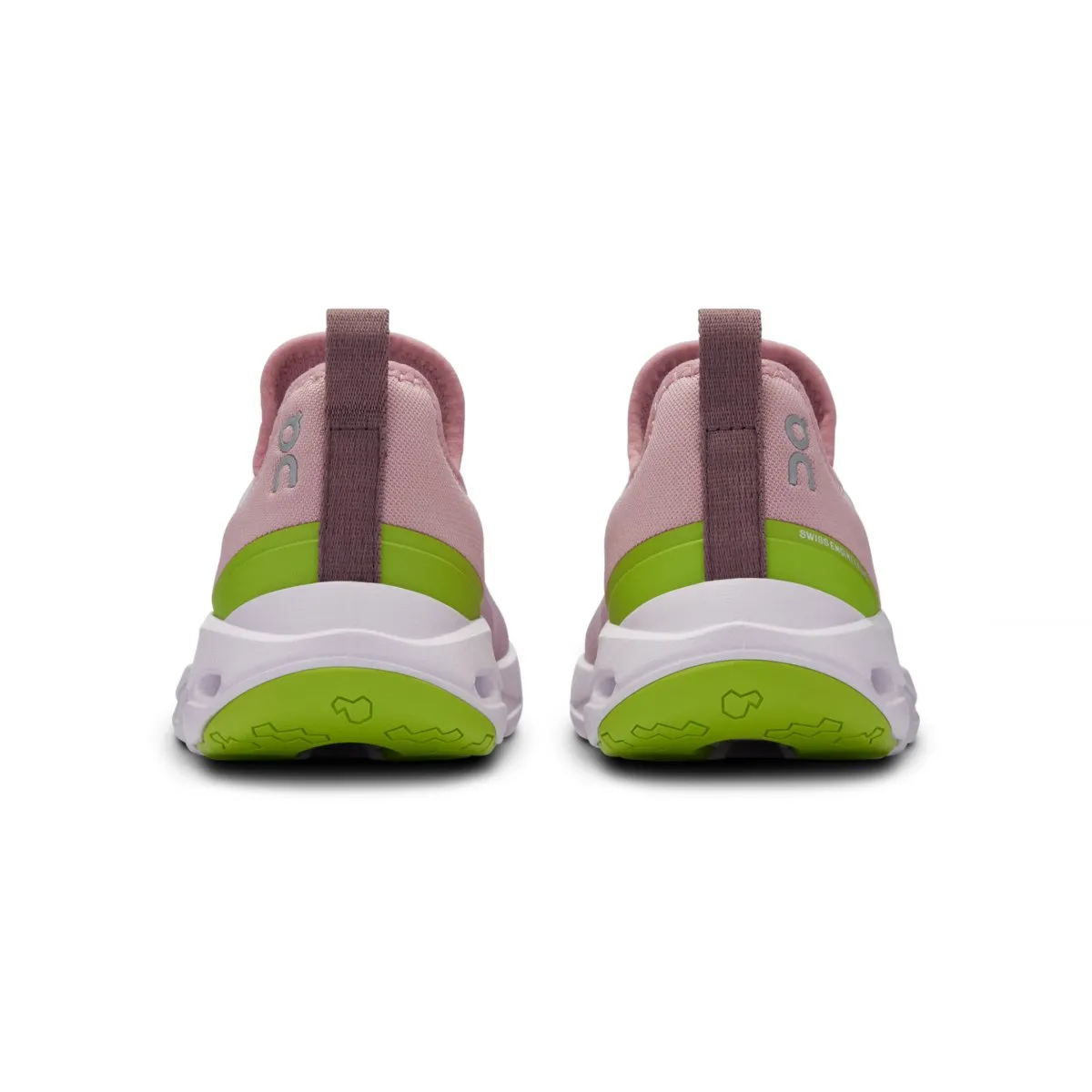 On Running Girl's (Preschool) Cloudleap Mauve/Kiwi