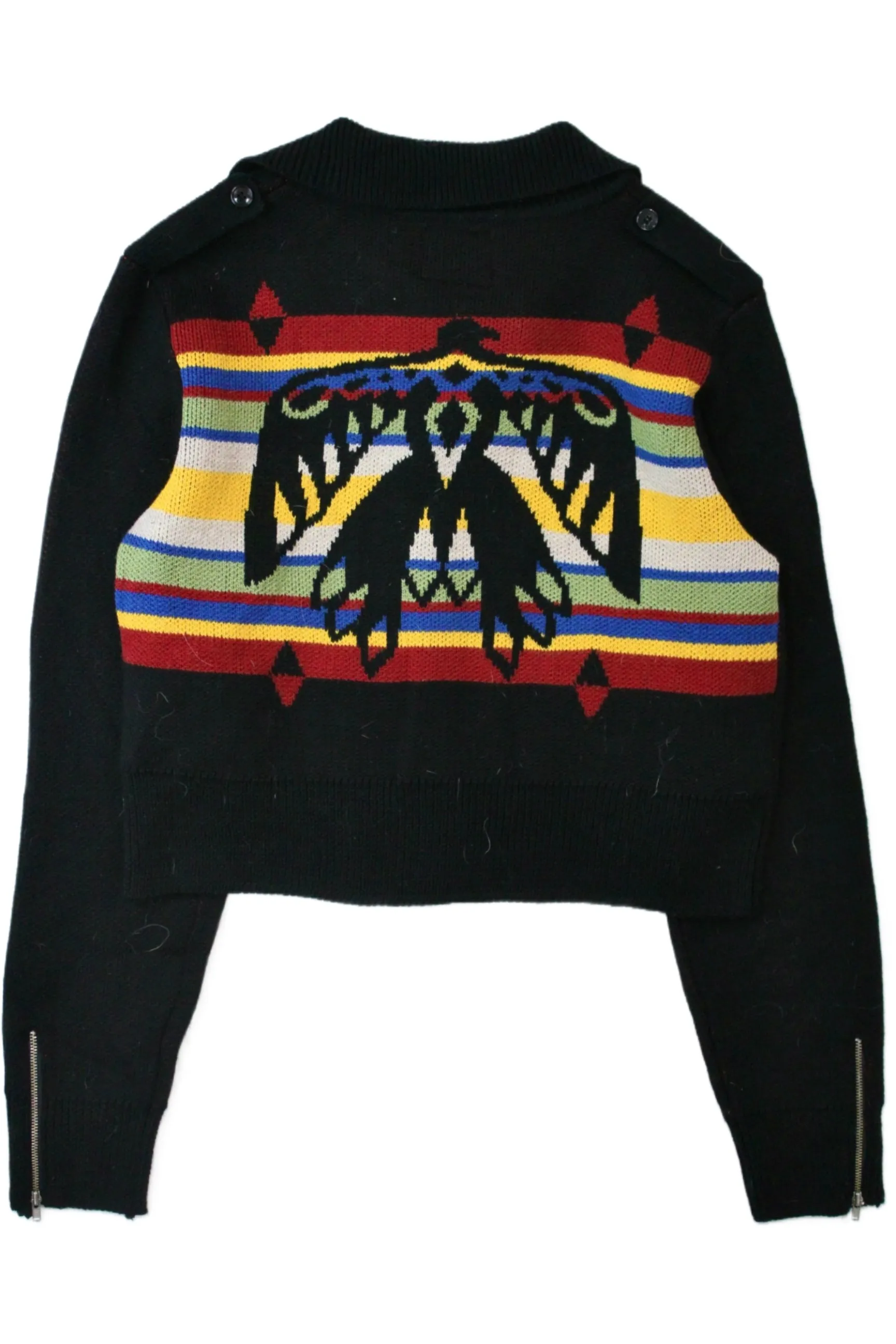 Pendelton - Cropped Knit Jacket