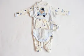 Pep & Co Little Bear Baby Boys Essential 5 Piece Set
