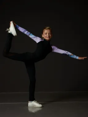 Performance Long Sleeve Turtleneck - Lilac