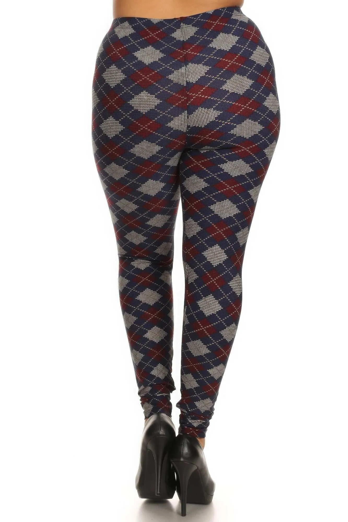 Plus Size  Knit Legging