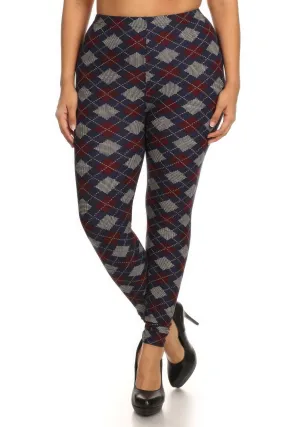 Plus Size  Knit Legging