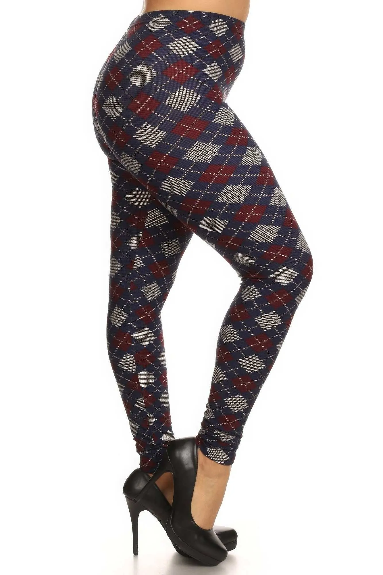 Plus Size  Knit Legging