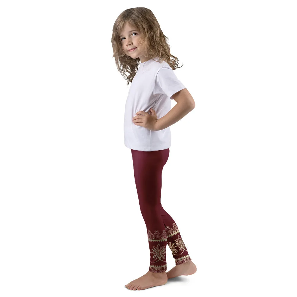 Prana Red Leggings for Girls