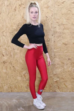 PUMA High Waisted Red Sports Leggings