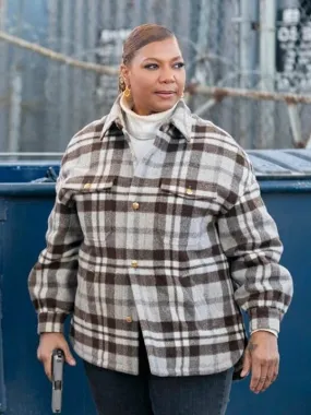 Queen Latifah Equalizer 3 Robyn McCall Checked Jacket