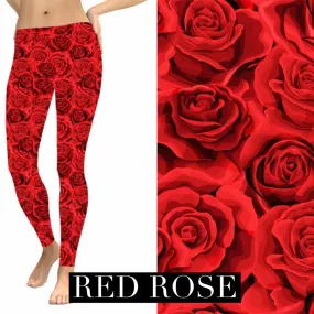 Red Roses Leggings