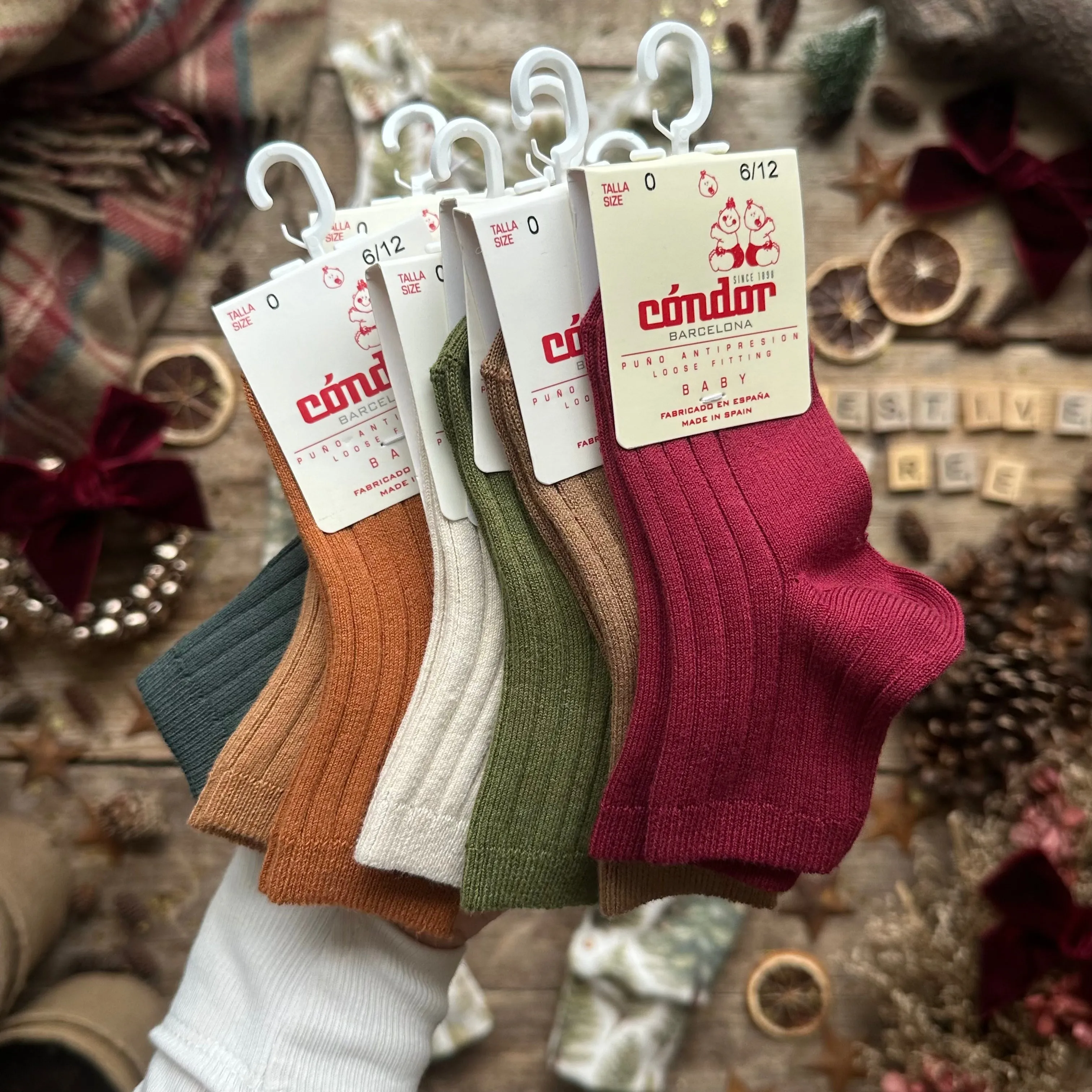 Ribbon Christmas Tree Slim Leggings