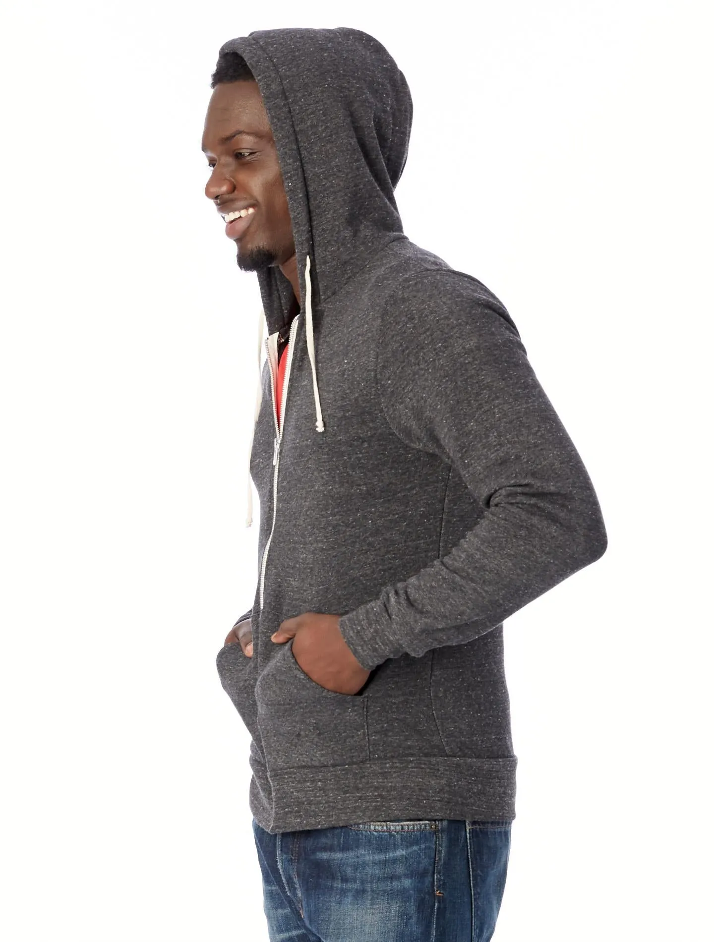 Rocky Eco-Fleece Zip Hoodie (Eco Black)