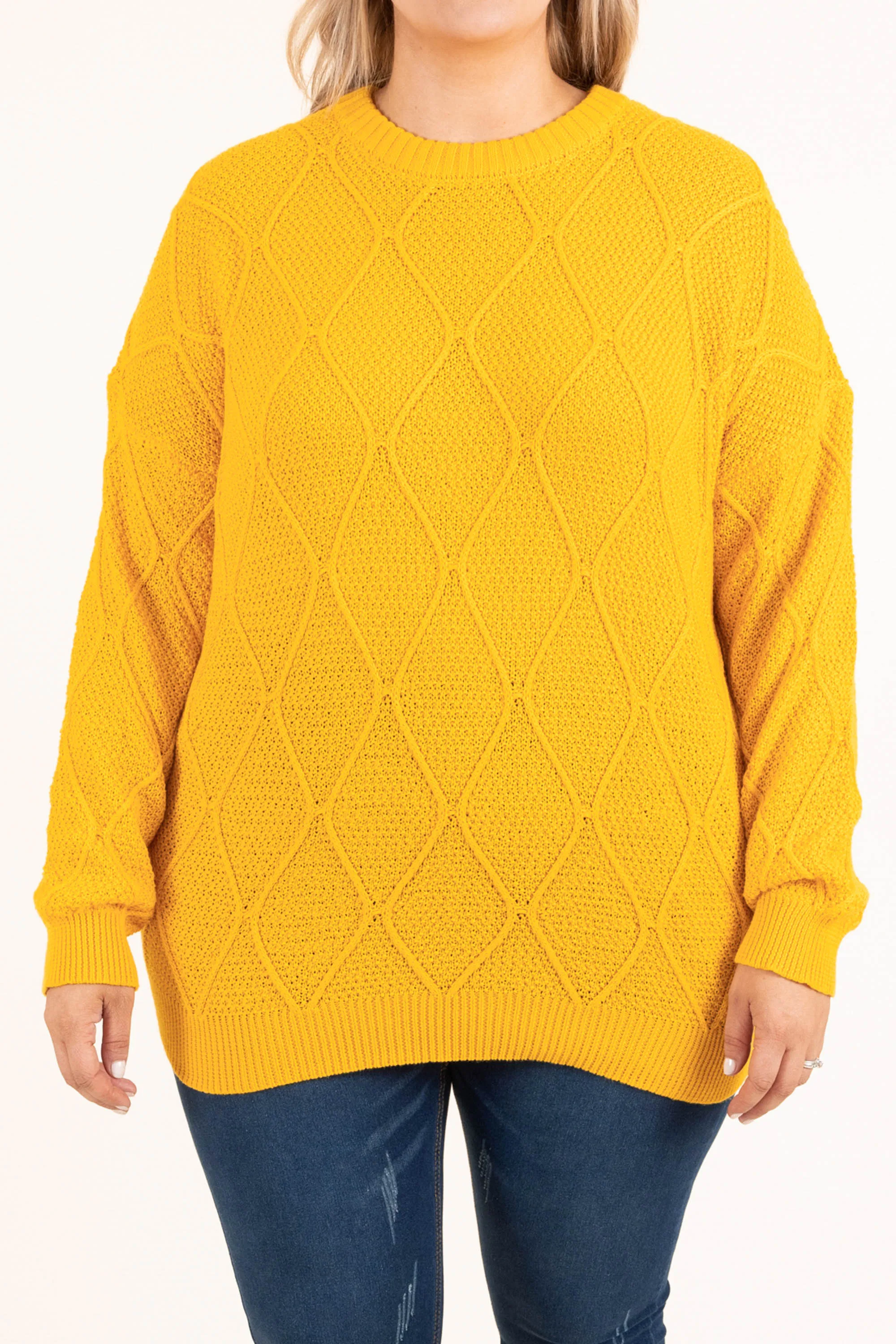 Say It Slow Tunic, Mustard