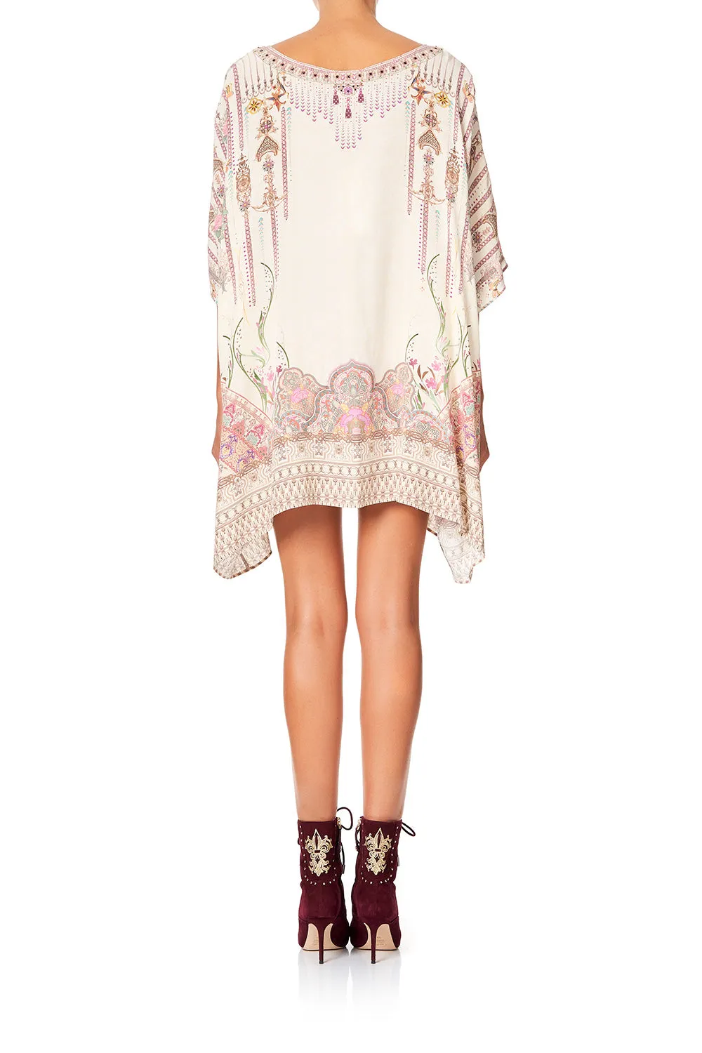 SHORT ROUND NECK KAFTAN GOLDEN AGE