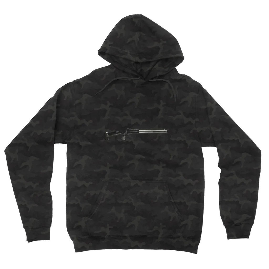 Shotgun Camouflage Adult Hoodie