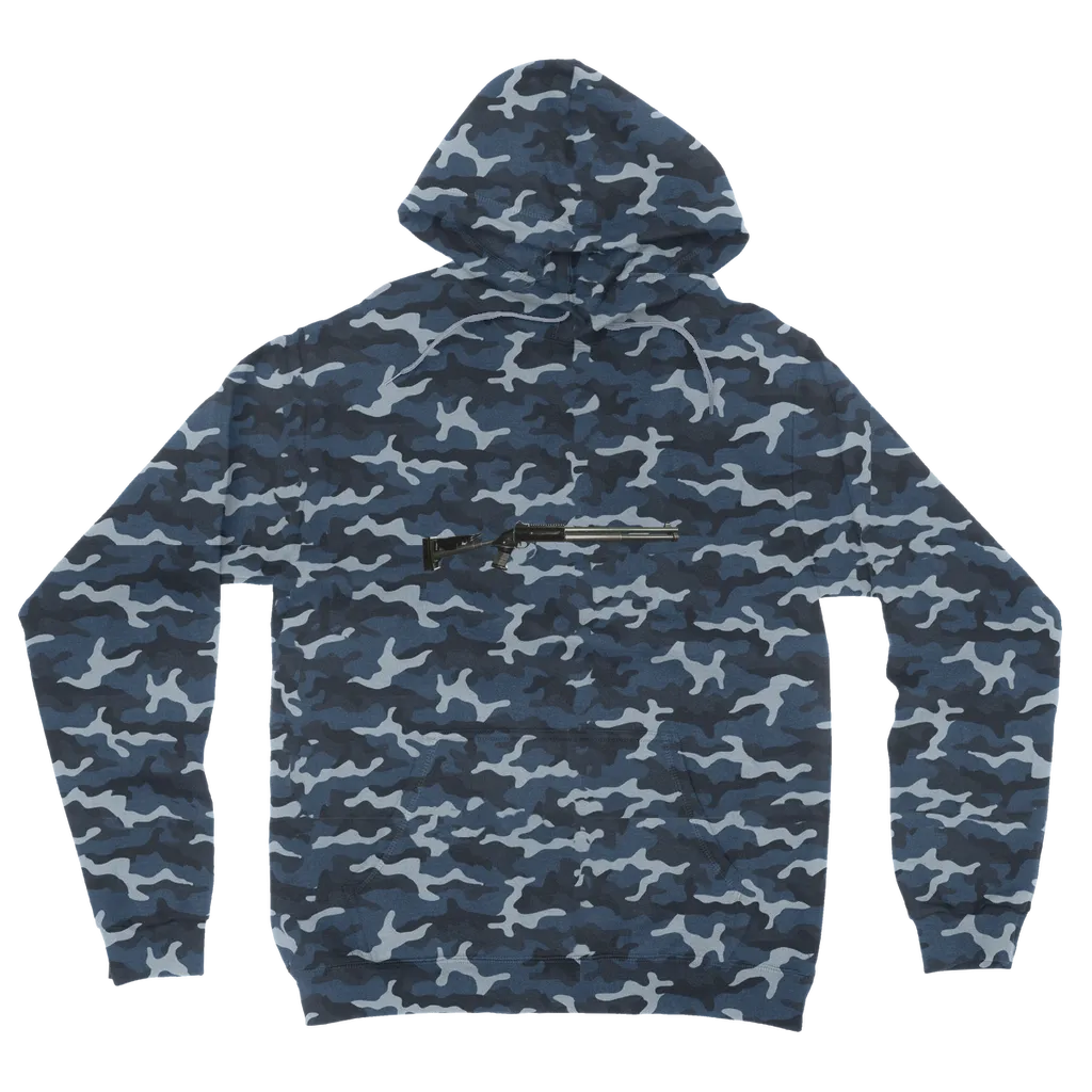 Shotgun Camouflage Adult Hoodie