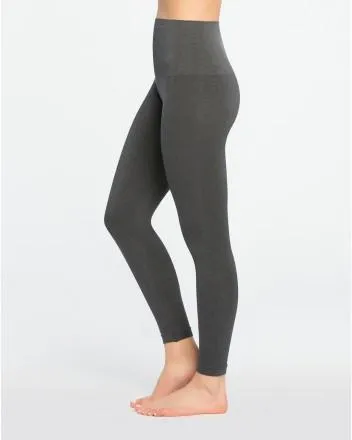 Spanx - Look At Me Now Leggings Heather Charcoal
