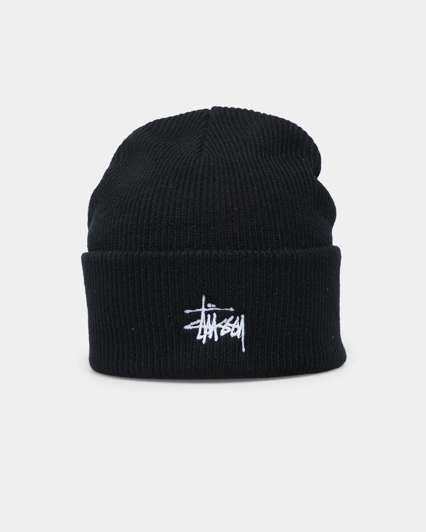 Stussy Graffiti Tall Beanie Black