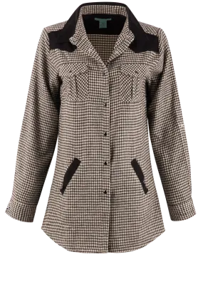 Tasha Polizzi Tall Grass Houndstooth Shirt