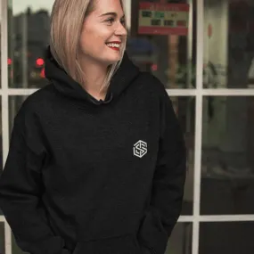 Technostoff Crew Premium Hoodie (schwarz)