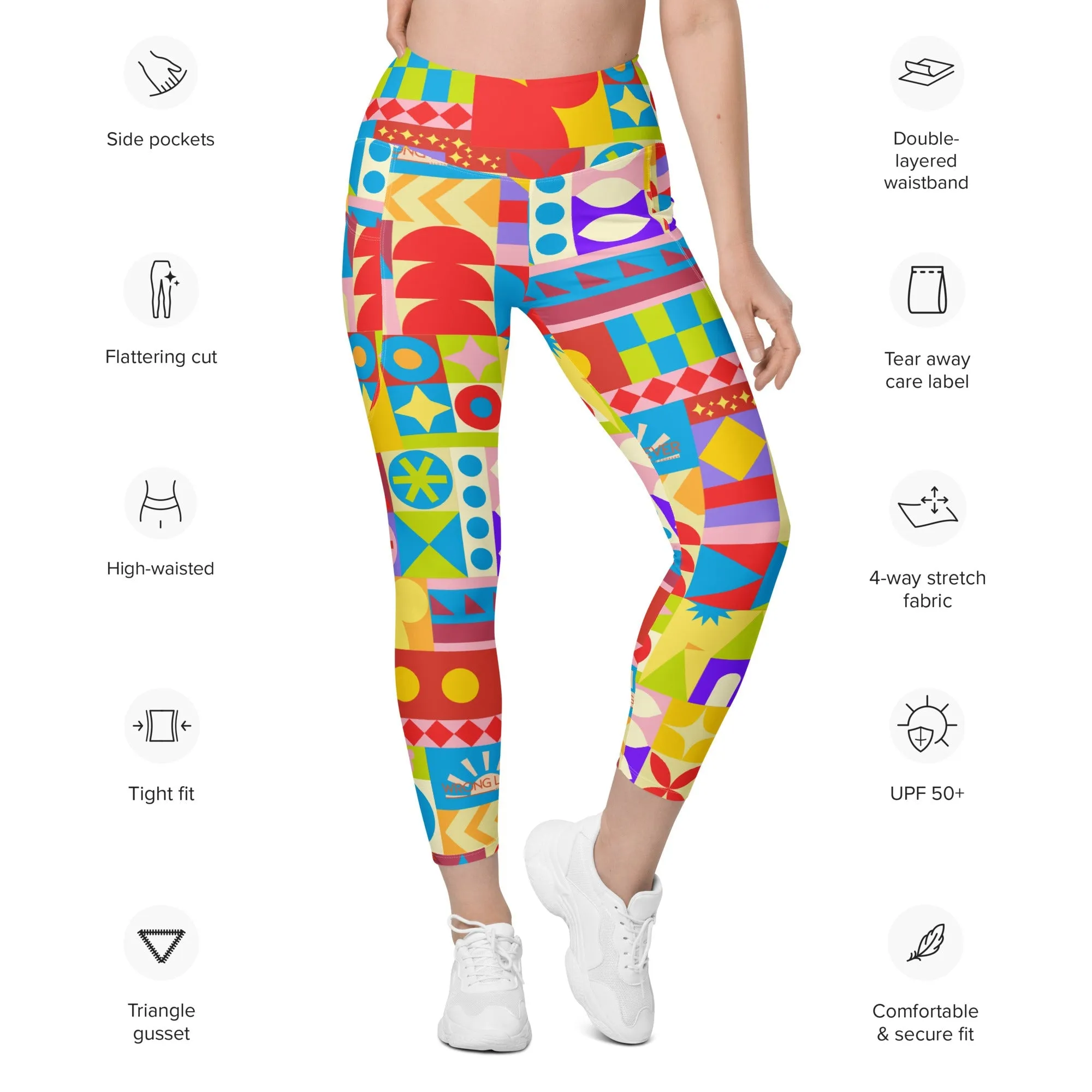 Theme Park Cup Leggings with pockets