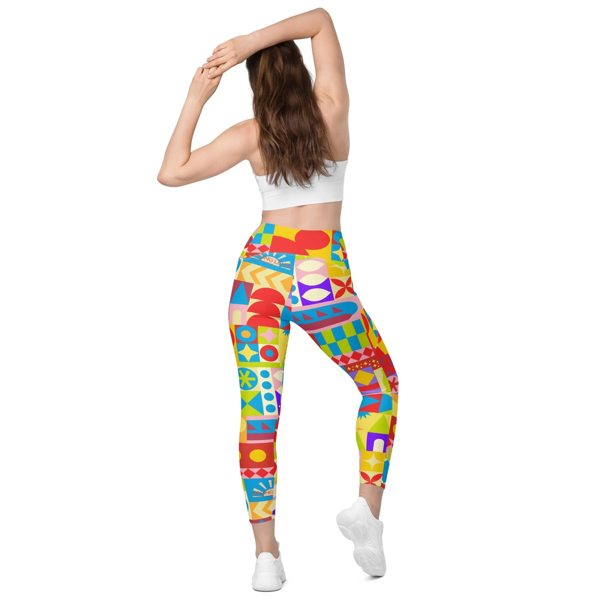 Theme Park Cup Leggings with pockets
