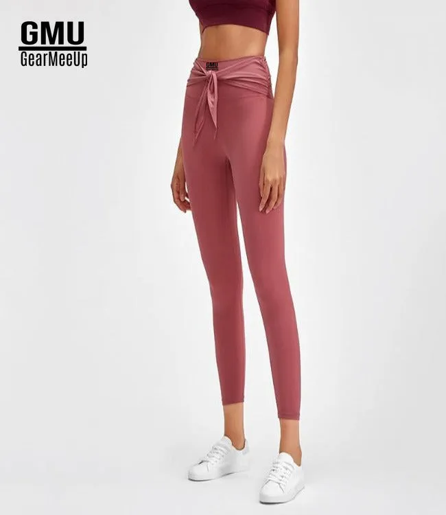 Tie Waist Athletic Pants