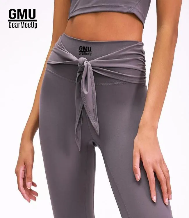 Tie Waist Athletic Pants