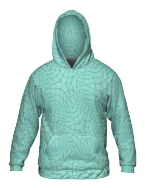 Trippy Aqua Snake Skin