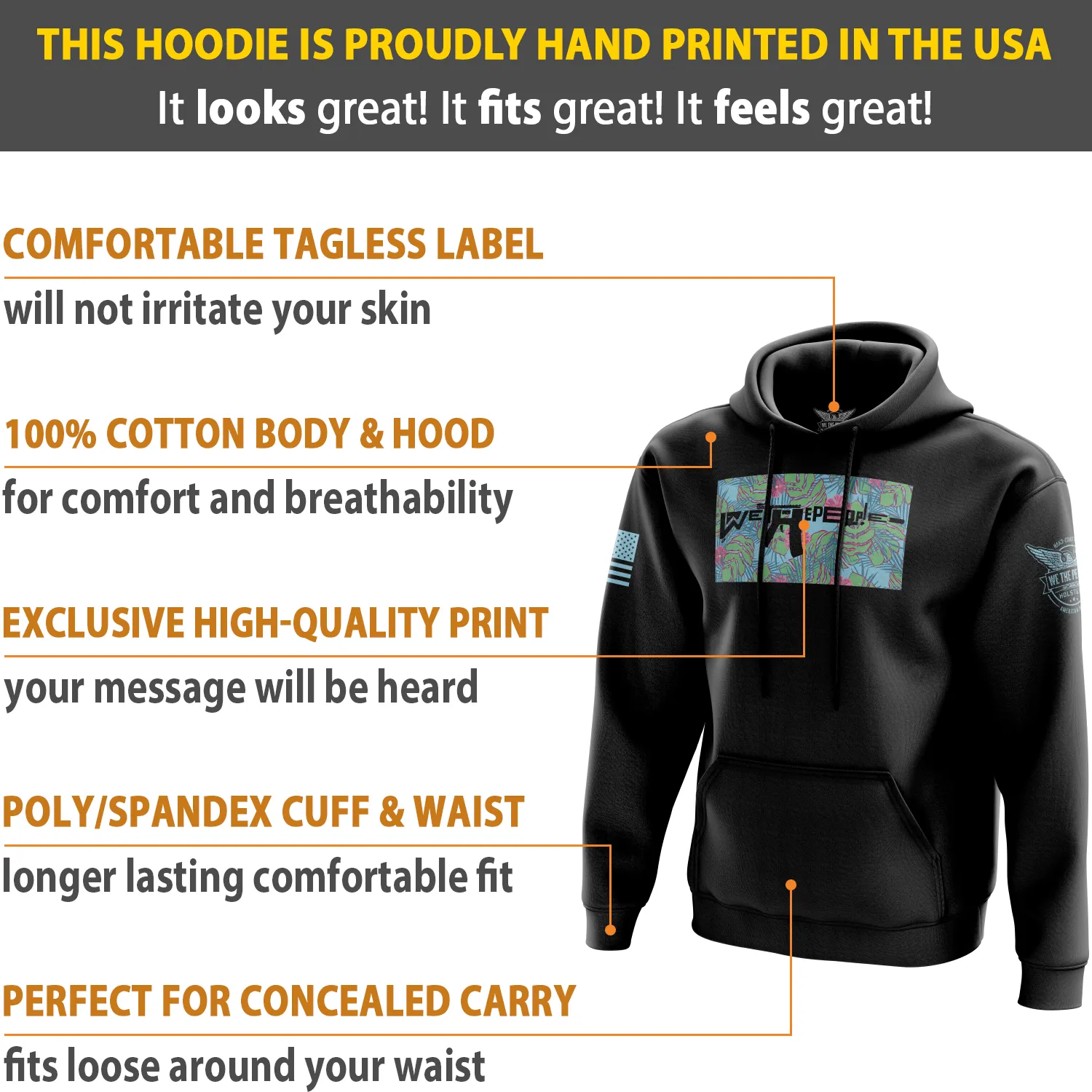 Tropical Freedom Hoodie
