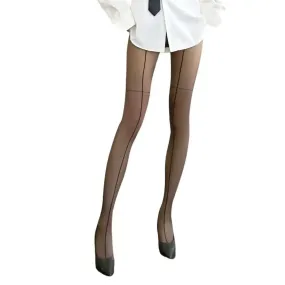 Verticle Line Pantyhose