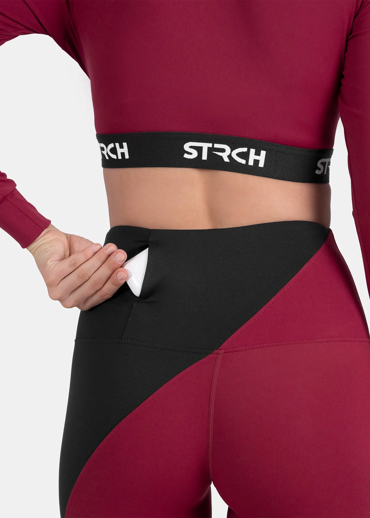Women's Dual-tone High Waist Leggings