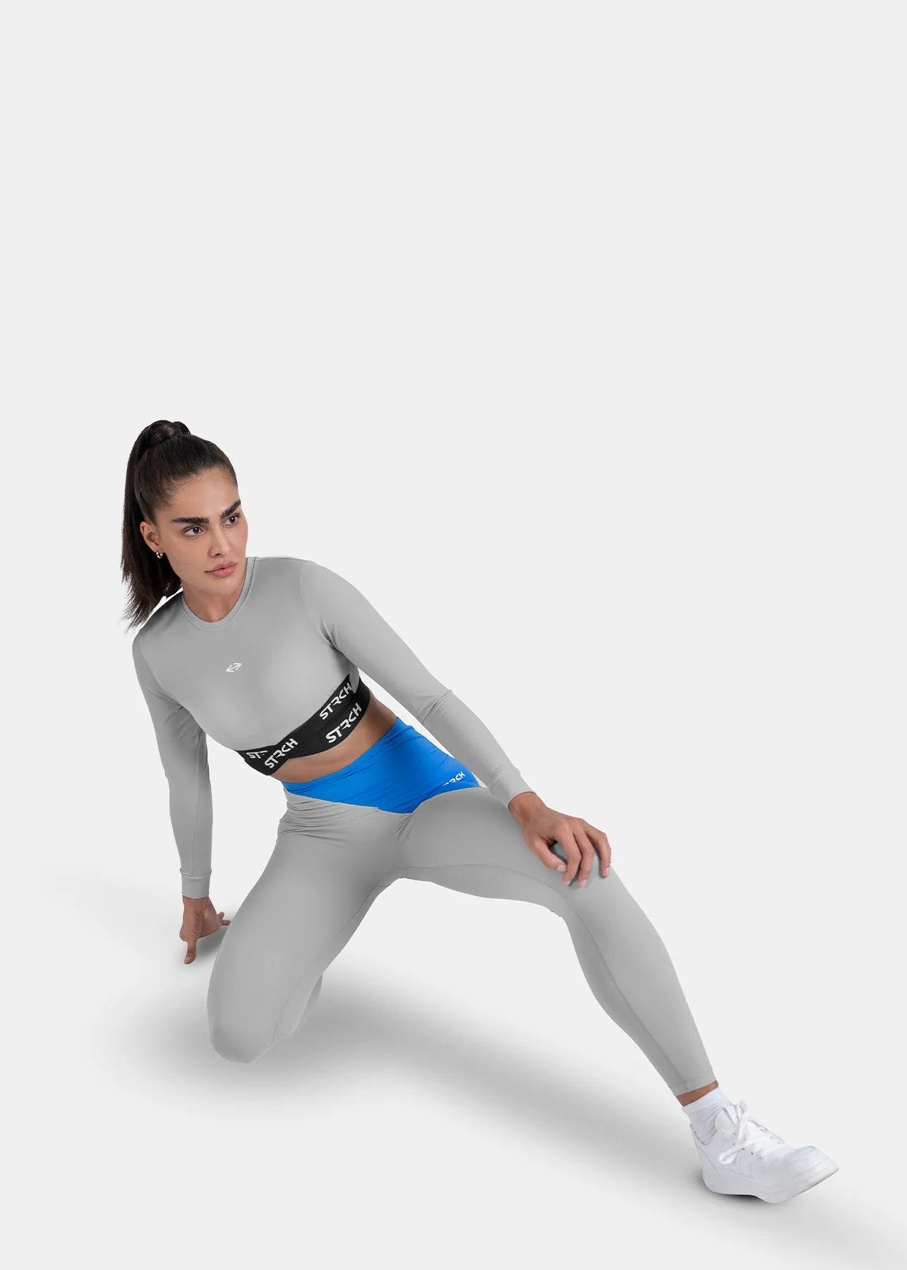 Women's Dual-tone High Waist Leggings