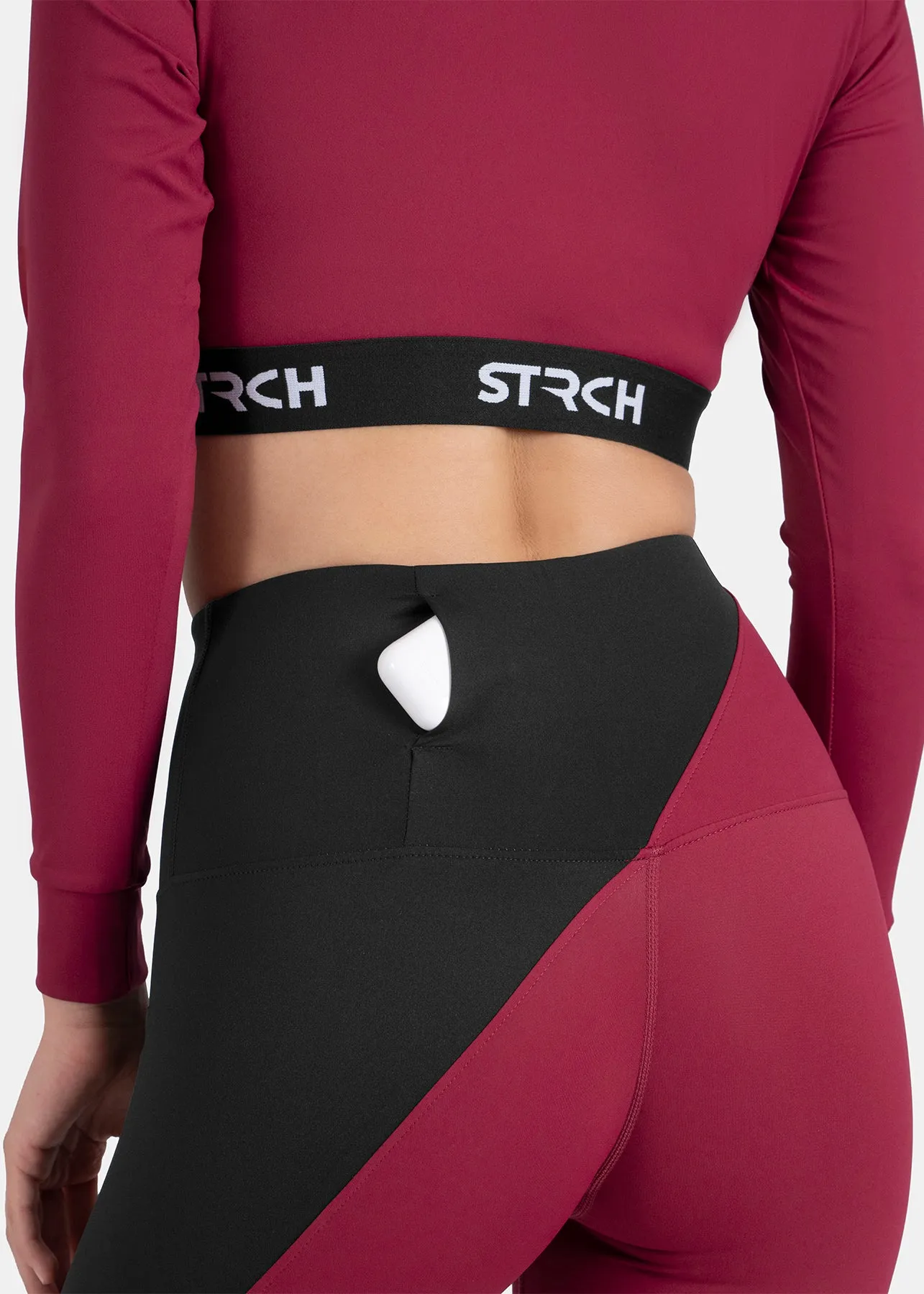 Women's Dual-tone High Waist Leggings