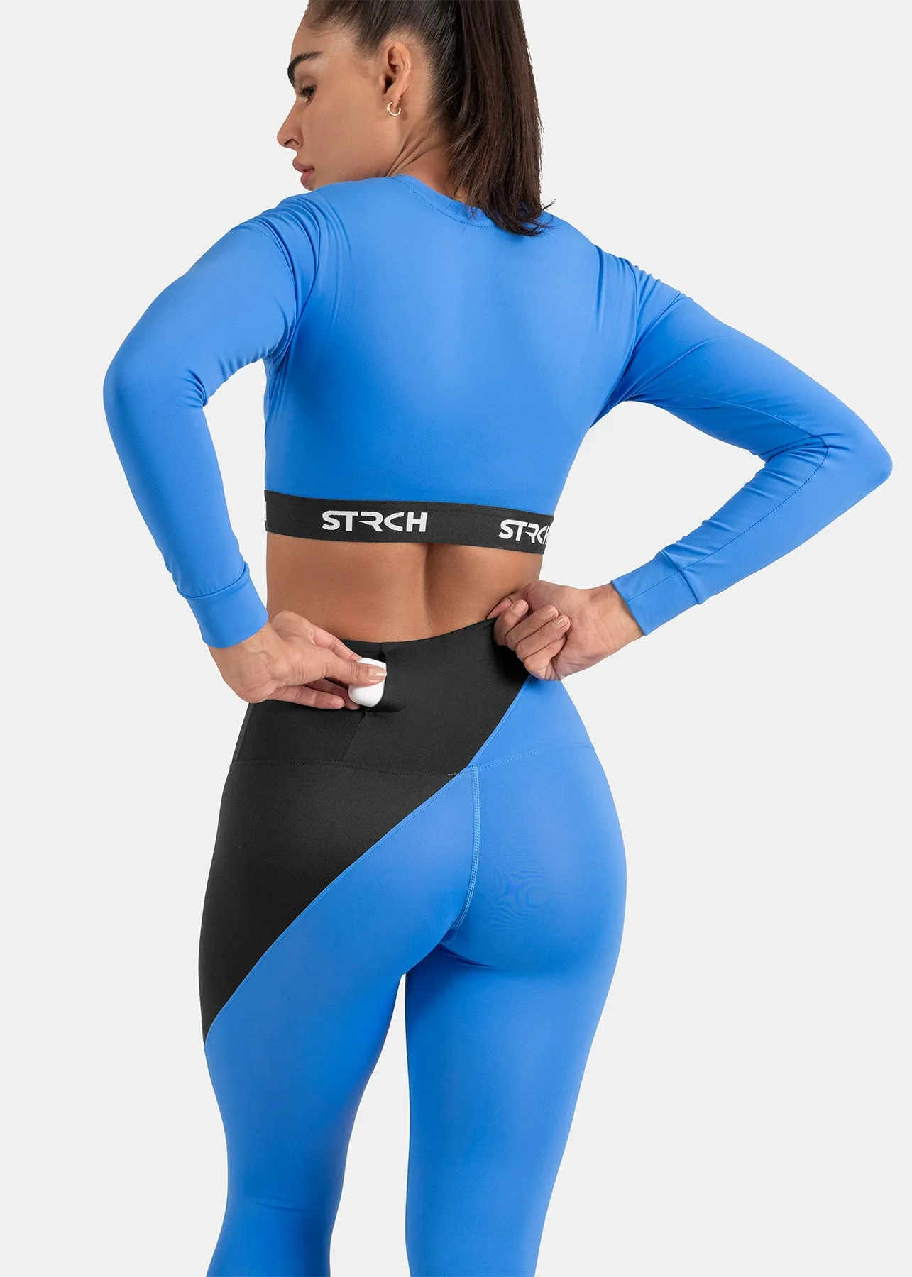 Women's Dual-tone High Waist Leggings