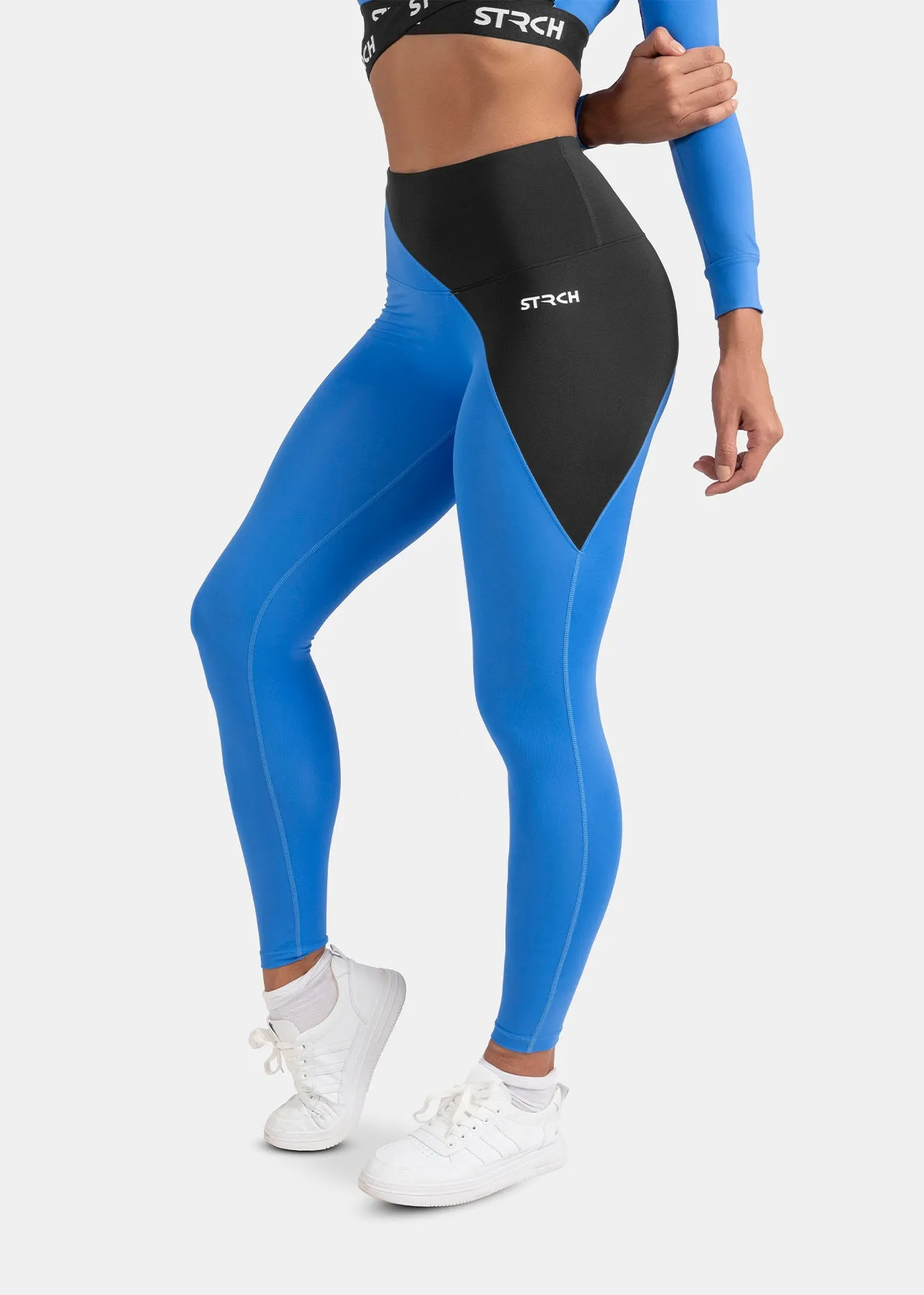 Women's Dual-tone High Waist Leggings