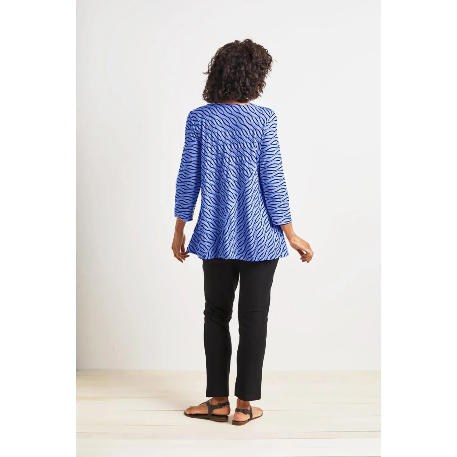 Women's Habitat Pieced High Low Tunic Iris