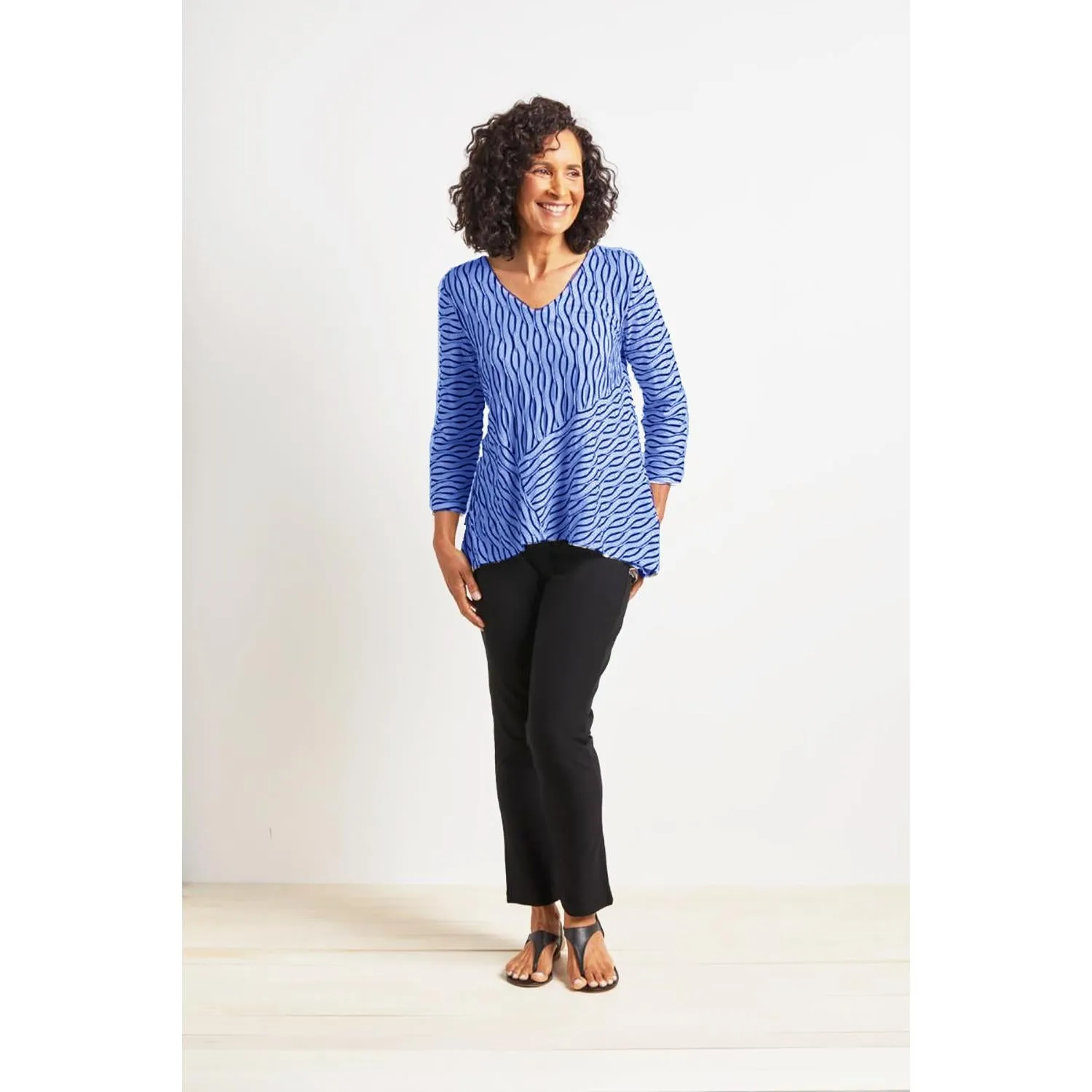 Women's Habitat Pieced High Low Tunic Iris