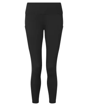Womens TriDri® recycled performance 7/8 leggings | Black