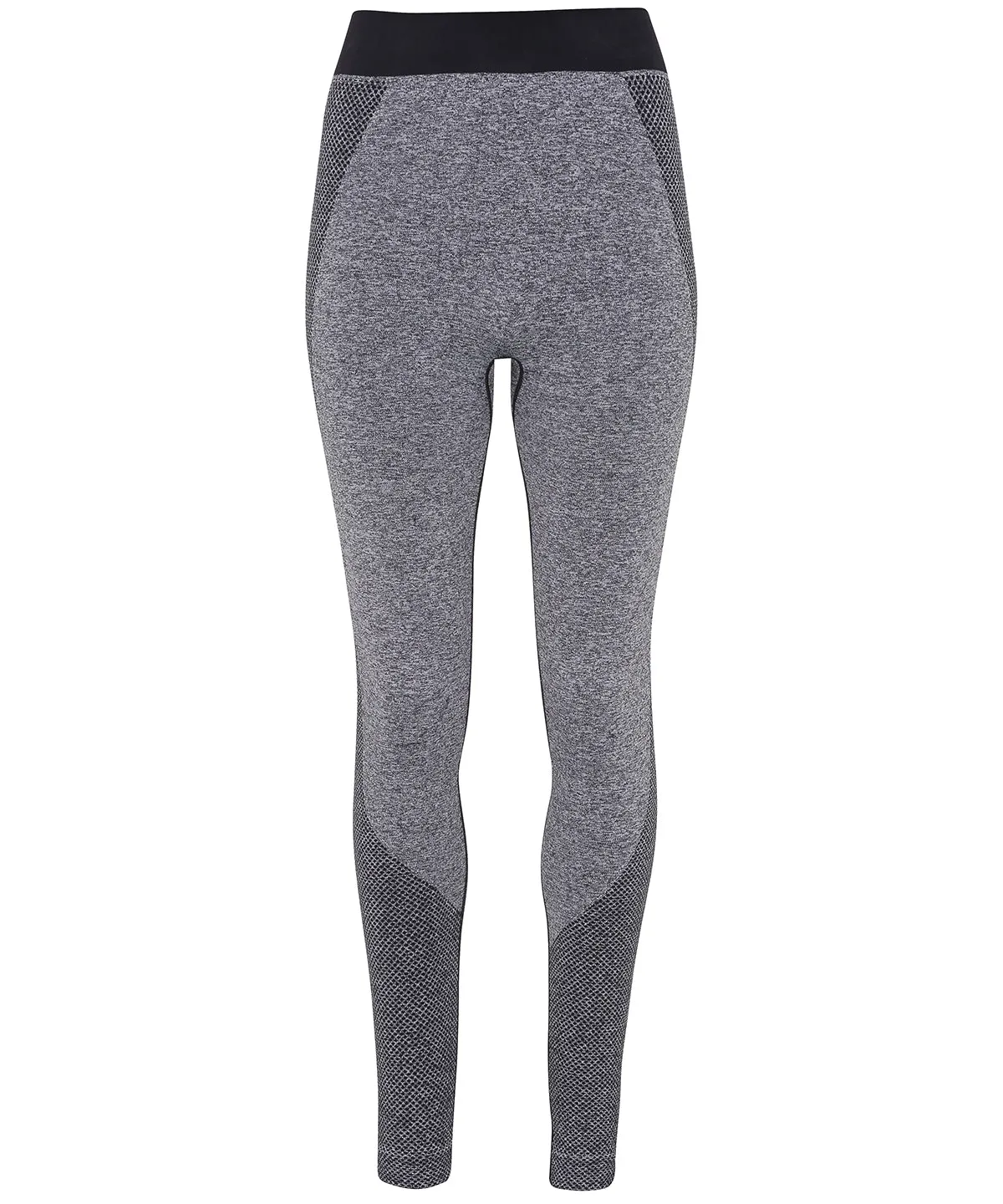 Womens TriDri® seamless 3D fit multi-sport sculpt leggings | Charcoal