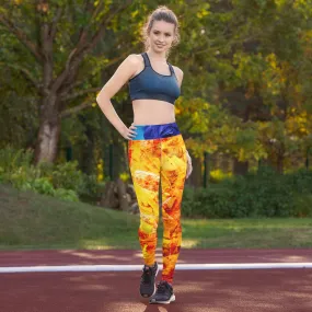 Yoga Leggings with Dan Cristian design (shipping to Europe)