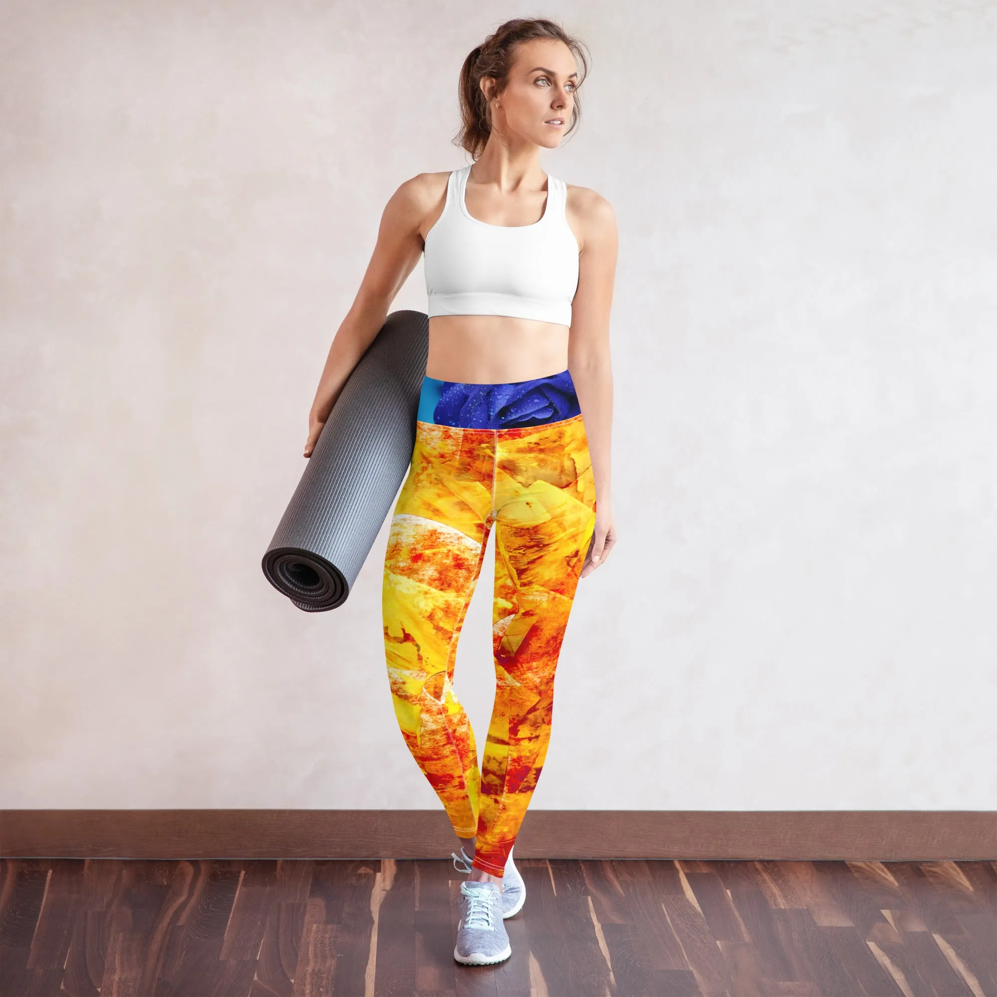 Yoga Leggings with Dan Cristian design (shipping to Europe)