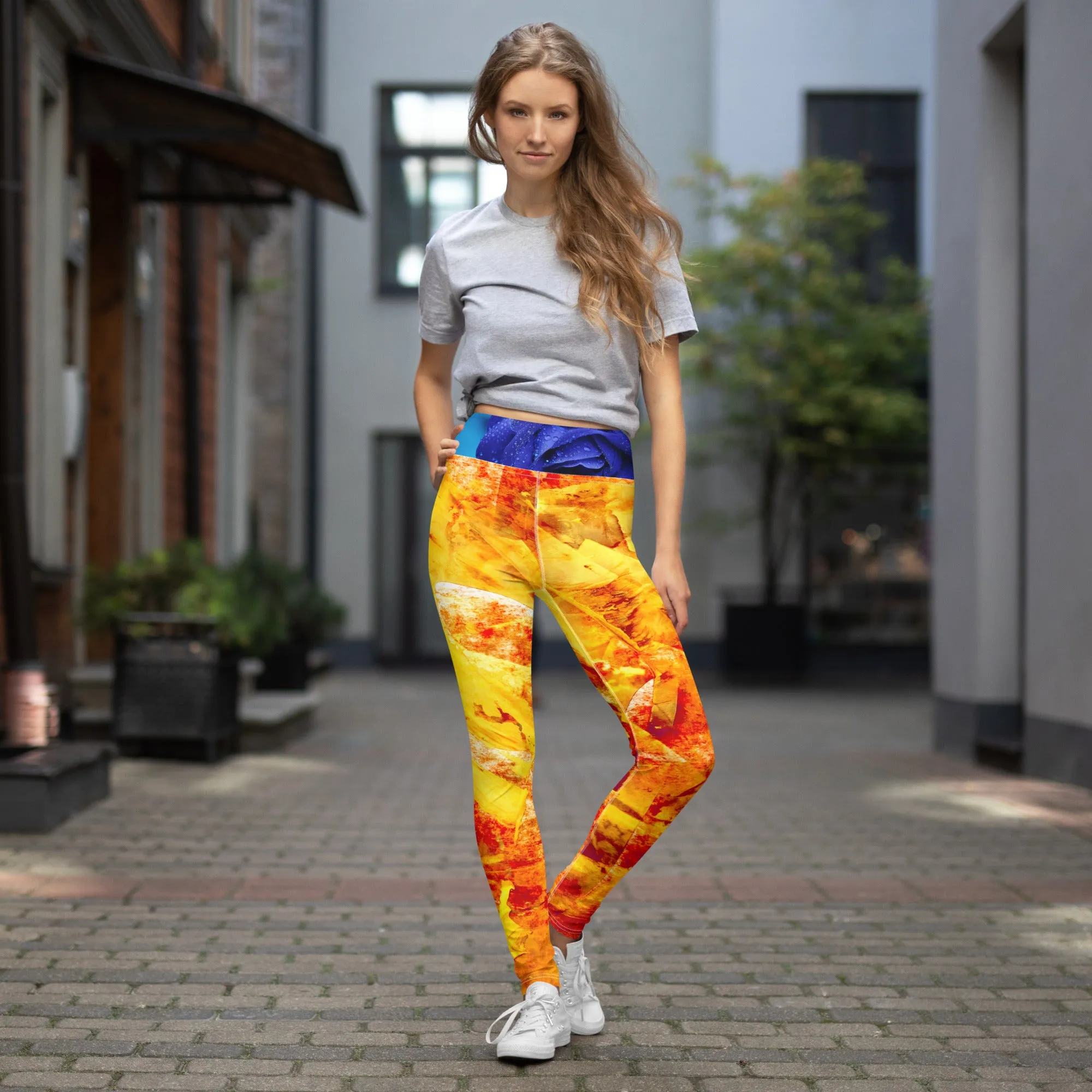 Yoga Leggings with Dan Cristian design (shipping to Europe)