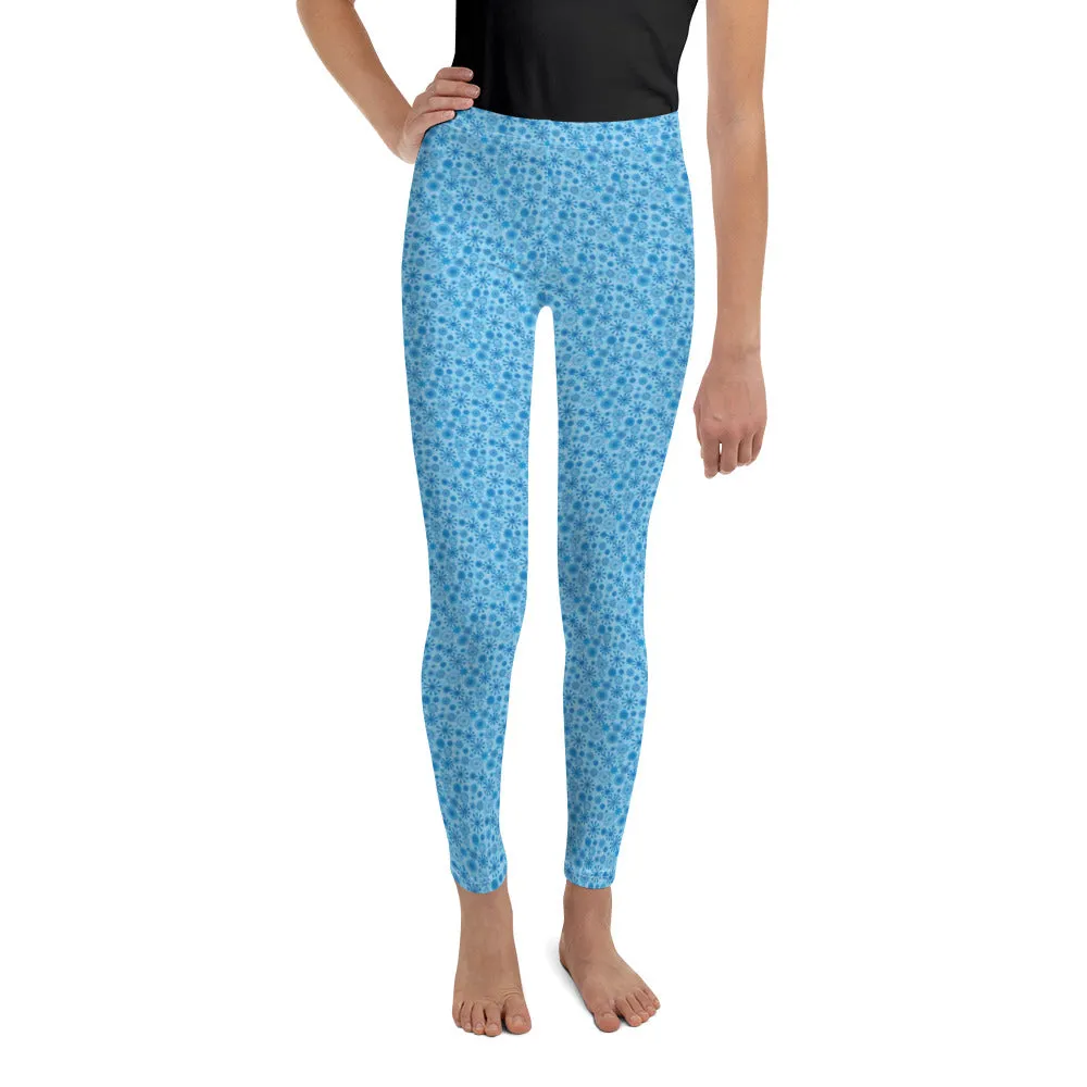 Youth snowflake Leggings Christmas Yoga pants boys legging