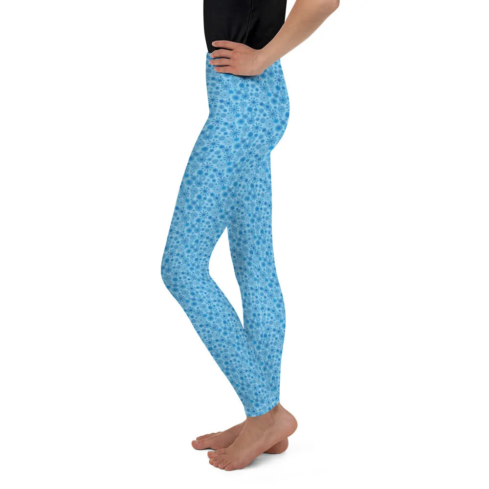 Youth snowflake Leggings Christmas Yoga pants boys legging