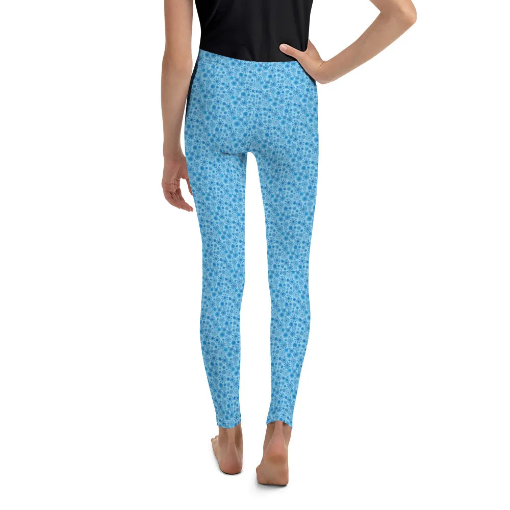 Youth snowflake Leggings Christmas Yoga pants boys legging