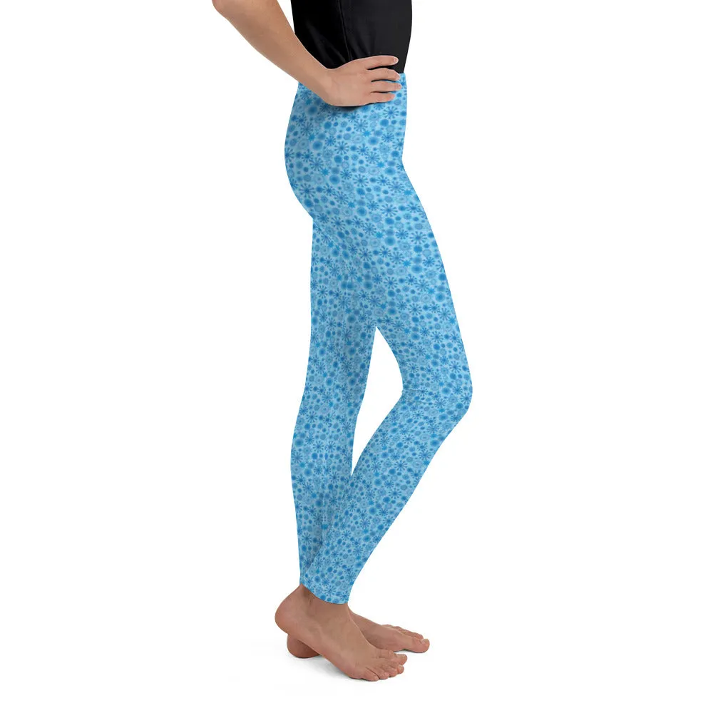 Youth snowflake Leggings Christmas Yoga pants boys legging